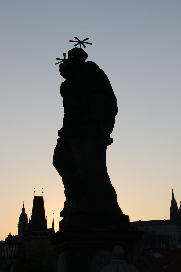 Statue auf der Karlsbrücke