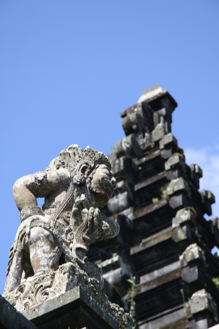 Statue d un temple Balinais