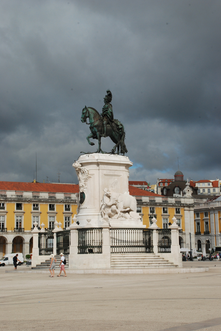 Statue de Dom José 1er - Place du Commerce