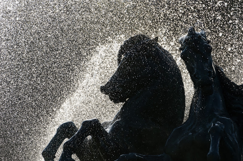 Statue de la fontaine de Port Royal