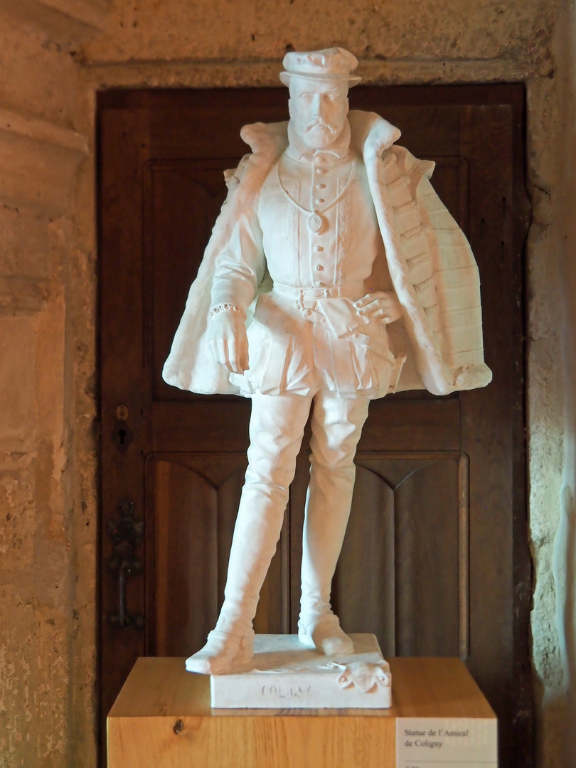 Statue de l’Amiral de Coligny