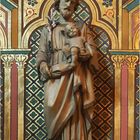 Statue de Saint Joseph dans la Cathédrale Saint-Caprais d’Agen