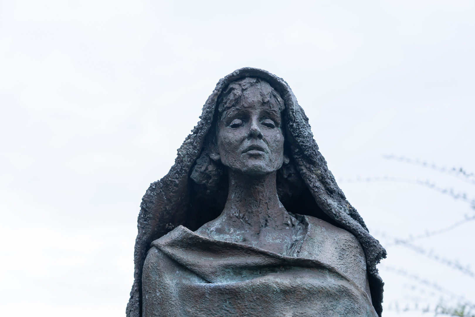 Statue der Hildegard von Bingen