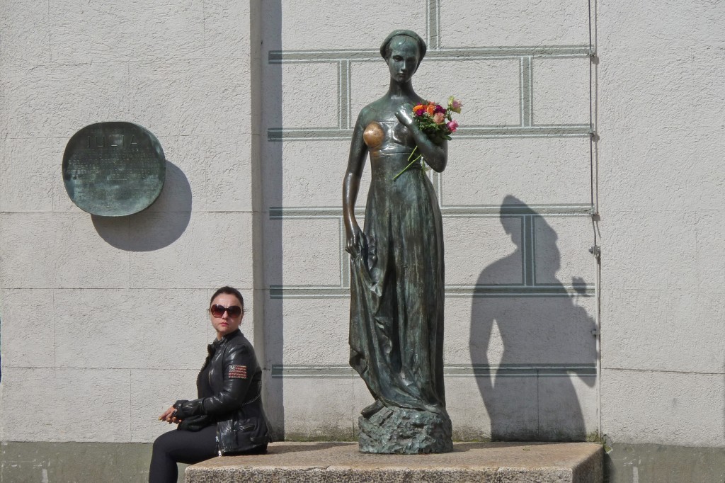 Statue der Julia aus Verona in München