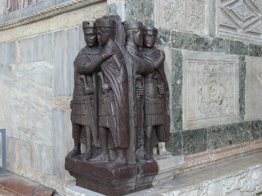 Statue der Tetrarchen am Markusplatz