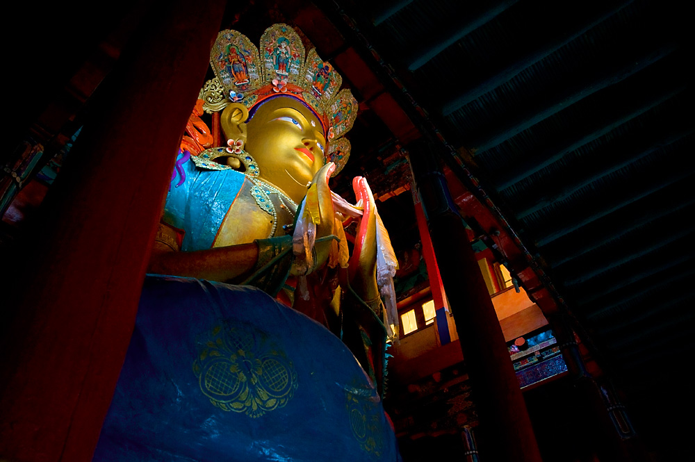 Statue des Bodhisattvas Maitreya II