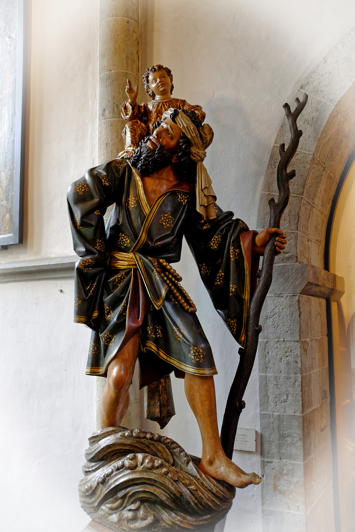 Statue des heiligen Christophorus