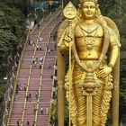 Statue des Lord Murugan Batu Caves bei Kuala Lumpur