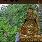 Statue eines buddistischen Gelehrten