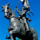 Statue équestre de Jeanne d'Arc à Compiègne