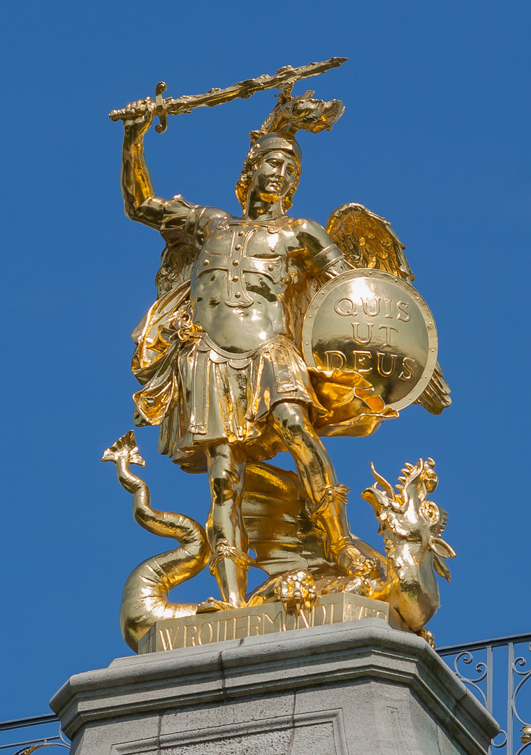 Statue Erzengel Michael, Koblenzer Tor, Bonn