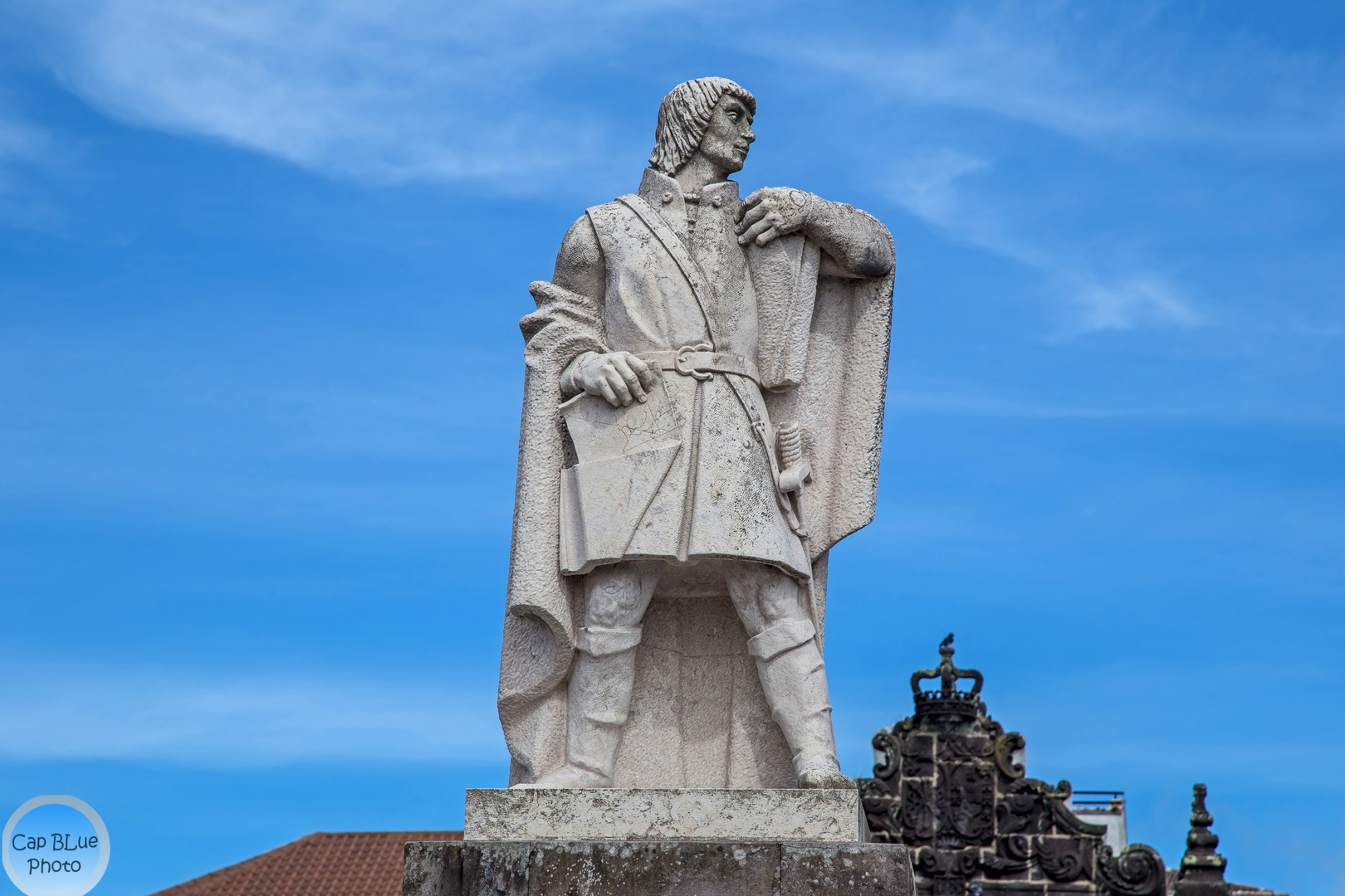 Statue Goncalo Velho Cabral