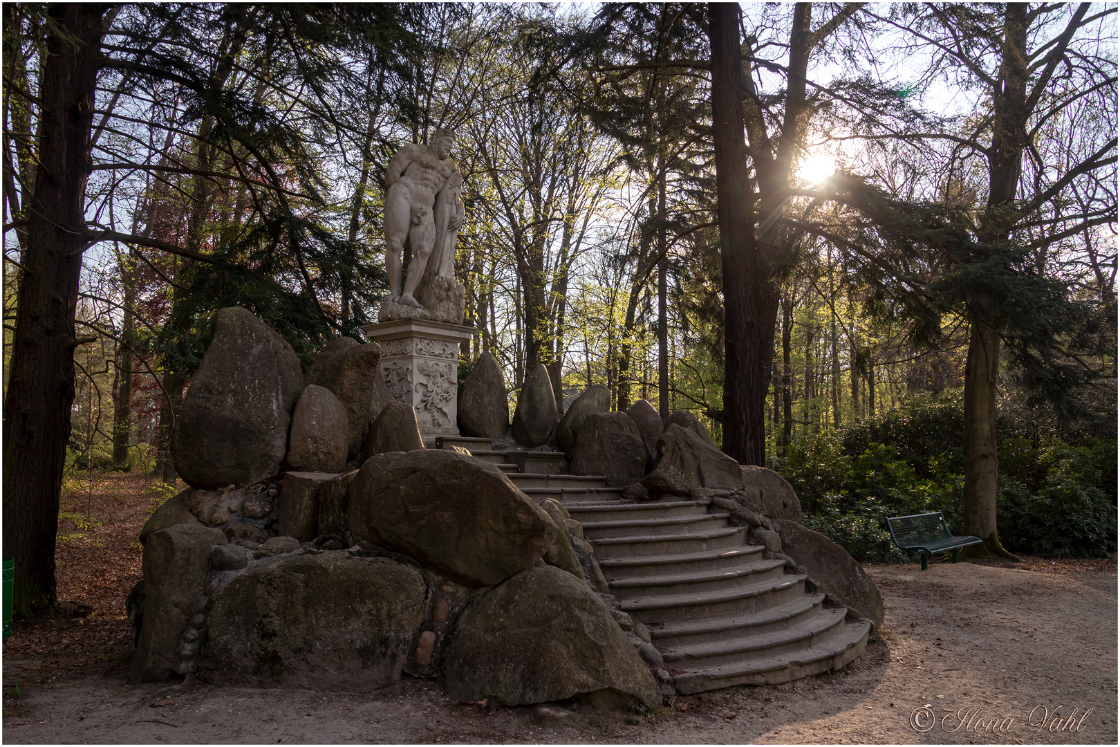 Statue im Kromlauer Park