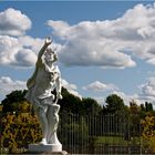 Statue im Palastgarten von Heinrich dem VIII.