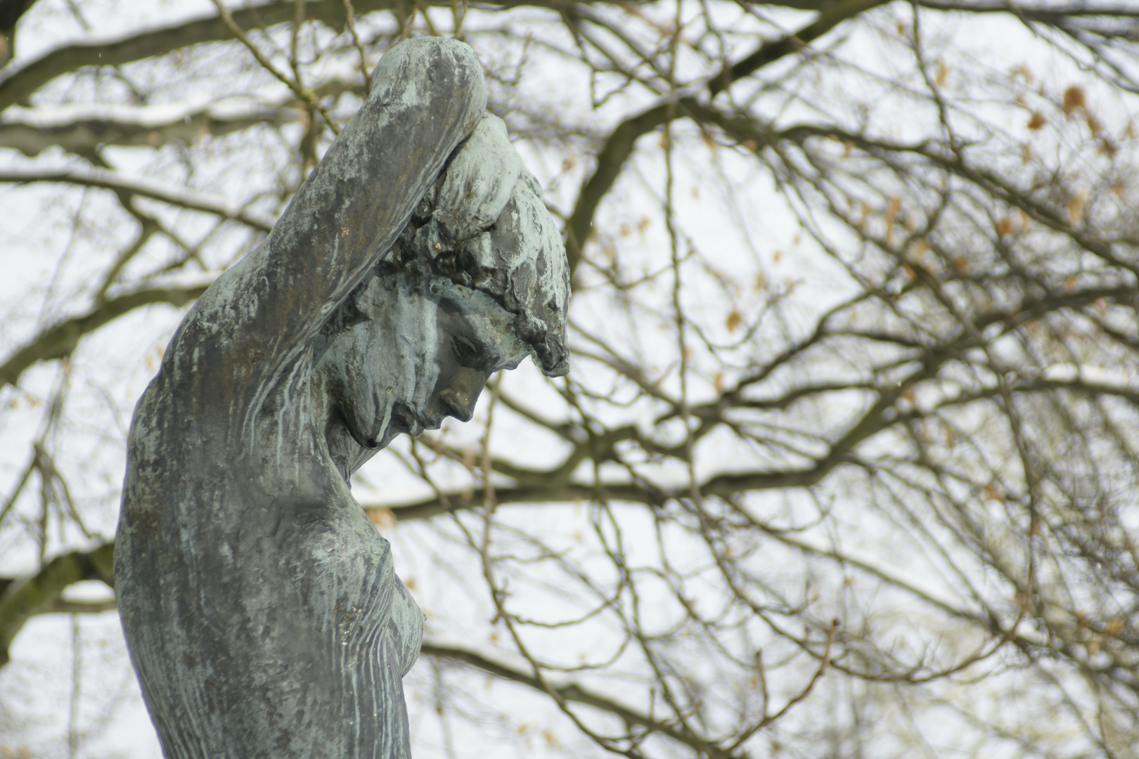 Statue im Stadtpark zu Winterthur