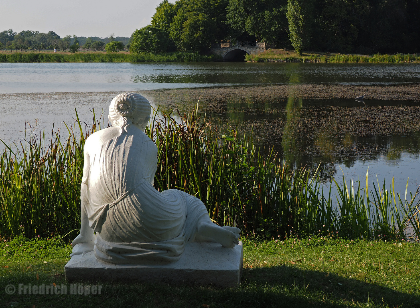 Statue im Wörlitzer Park