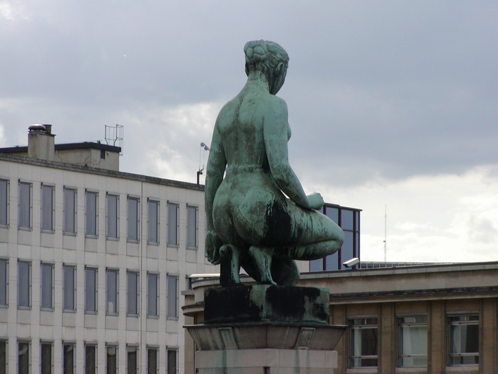 Statue in Brüssel