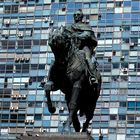 Statue in Montevideo, Uruguay