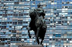 Statue in Montevideo, Uruguay