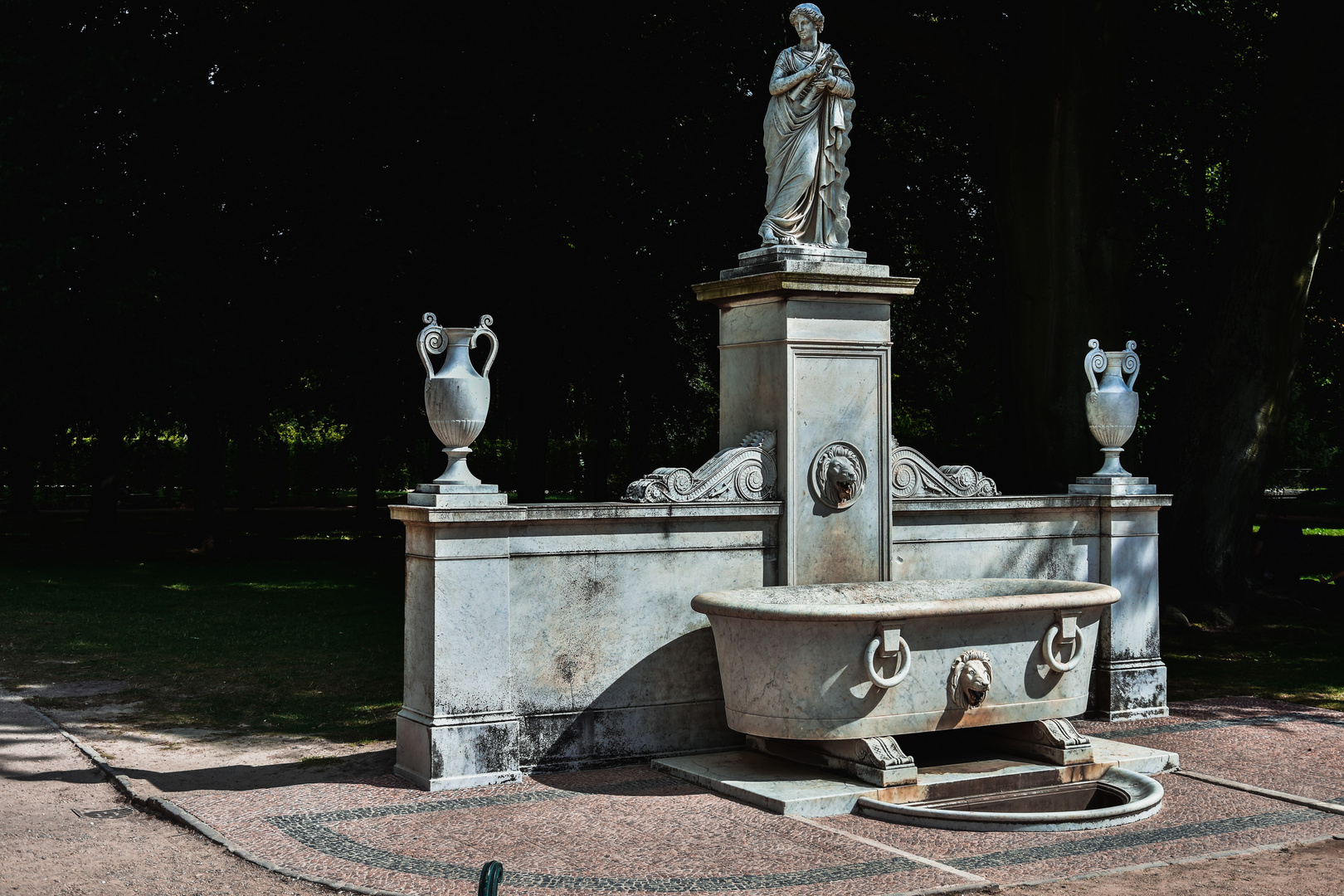 Statue in Park Sanssouci