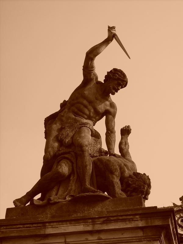 Statue in Prag