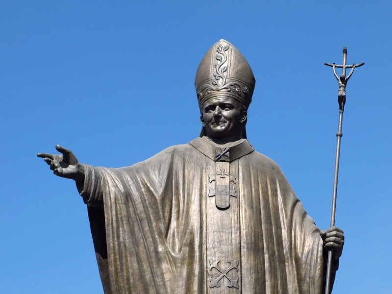 Statue Johannes Paul II