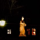 Statue mit Laterne Altstadt Hattingen