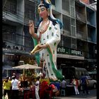 Statue mitten in Bangkok