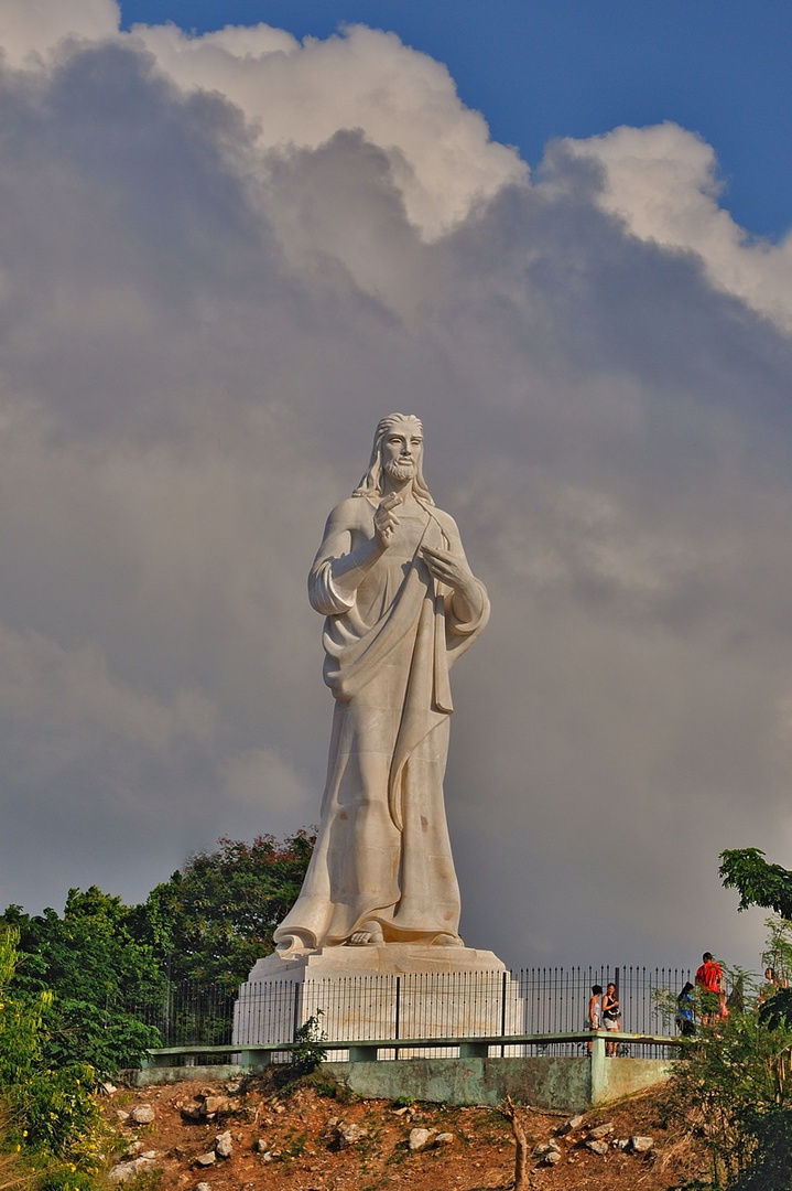 Statue of Jesus on Casablanca