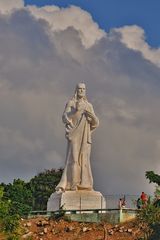 Statue of Jesus on Casablanca