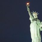 Statue of Liberty at night