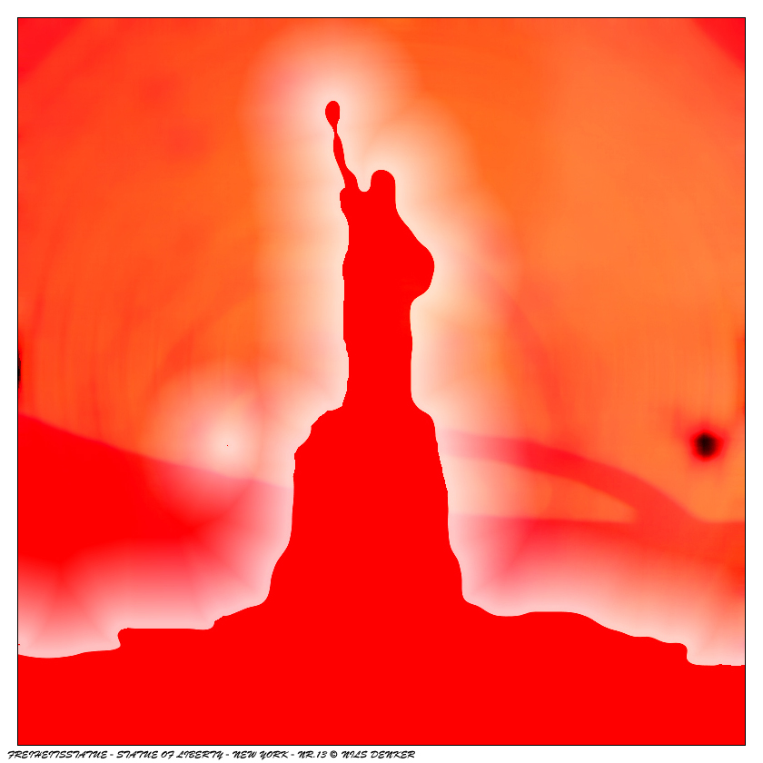 Statue of Liberty - Freiheitsstatue - New York - Nr. 13