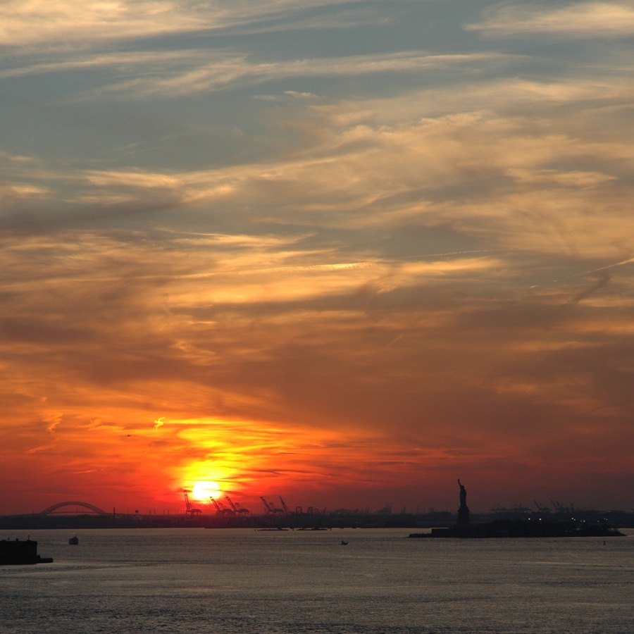 Statue of Liberty @ Sunset