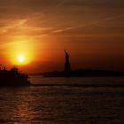 Statue of Liberty @ Sunset