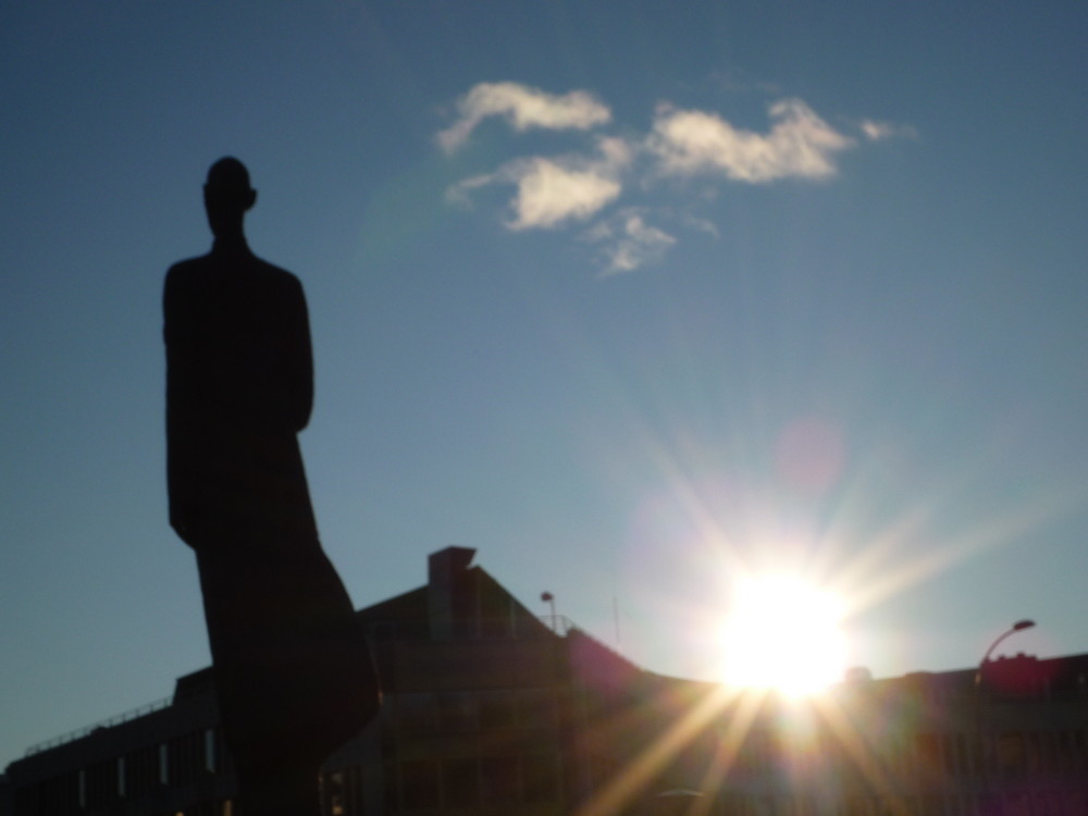 Statue of Norwegian King in Oslo