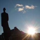 Statue of Norwegian King in Oslo