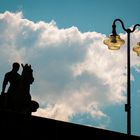 Statue over the river