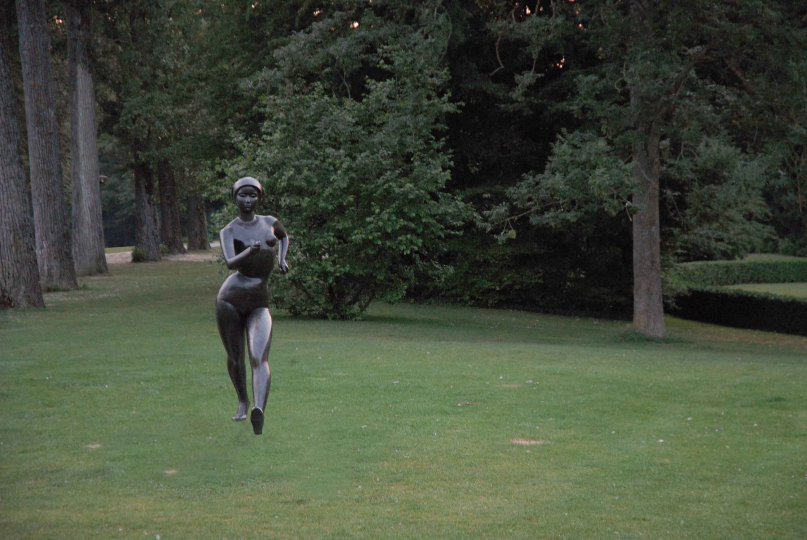 statue parc olympique vidy