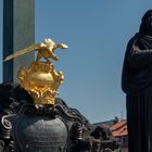 Statue, ponte Carlo di Praga