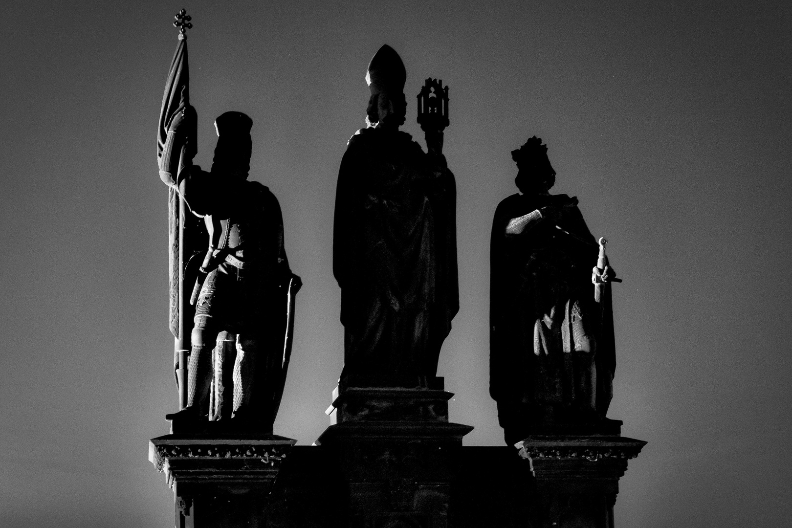 Statue sul Ponte Carlo, Praga