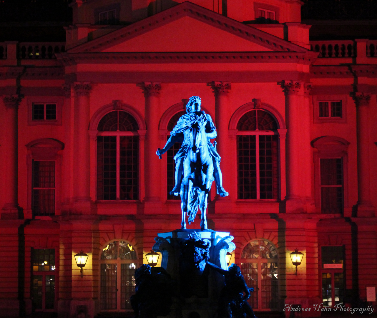 Statue vor dem Schloß Charlottenburg