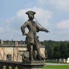 Statue vor Schloss Moritzburg