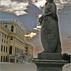 Statue vor Schloss Schönbrunn