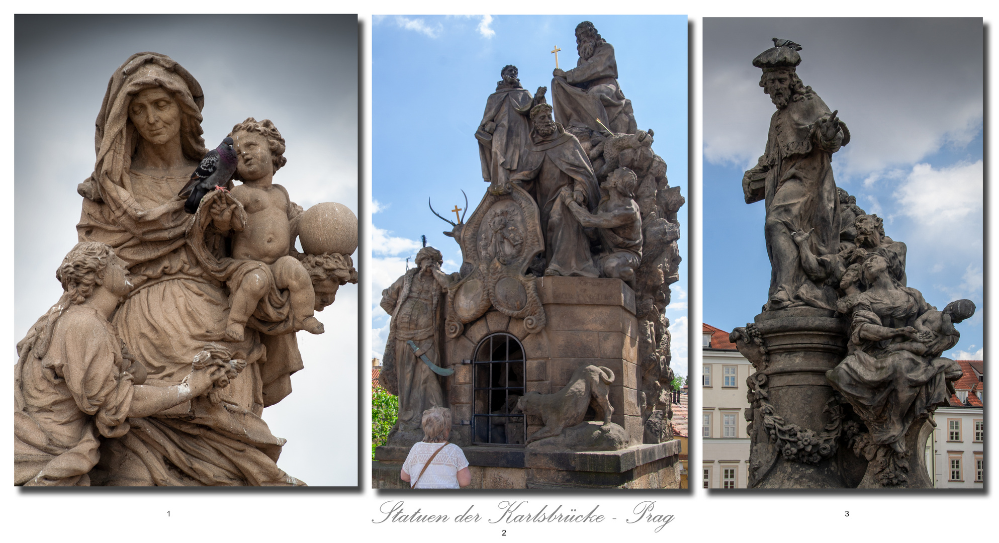 Statuen Karlsbrücke