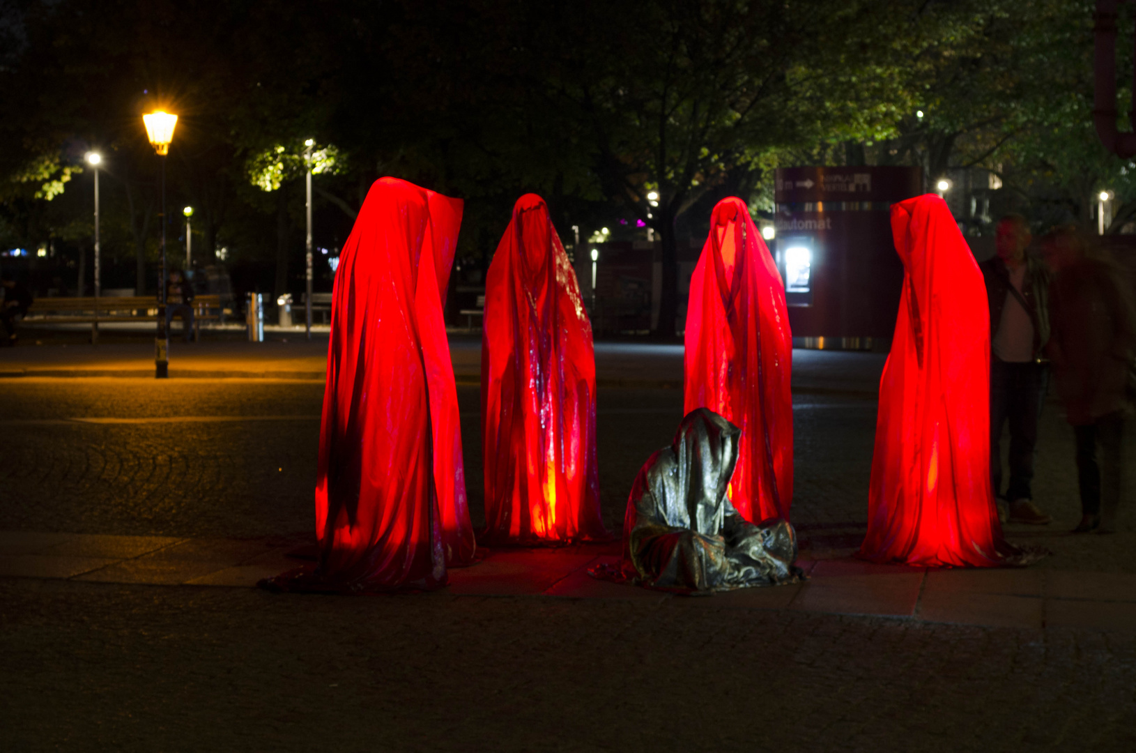 Statues at the Festival of light 2014