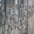 statues de bois