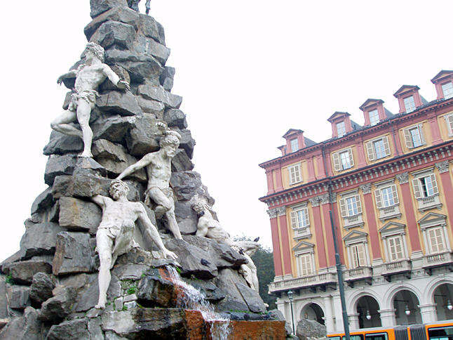 Statues in Turin