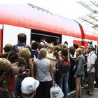 Stau am Hauptbahnhof Köln