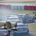 Stau an der Kurzanbindung auf dem Nürburgring