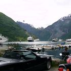 Stau auf dem Geirangerfjord